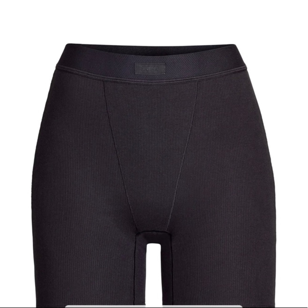 Skims cotton rib boxers color: soot